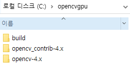 Python환경 OpenCV + CUDA Build 하기